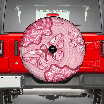 Australia Indigenous Mother's Day Spare Tire Cover Breast Cancer Survivor