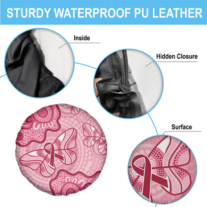 Australia Indigenous Mother's Day Spare Tire Cover Breast Cancer Survivor