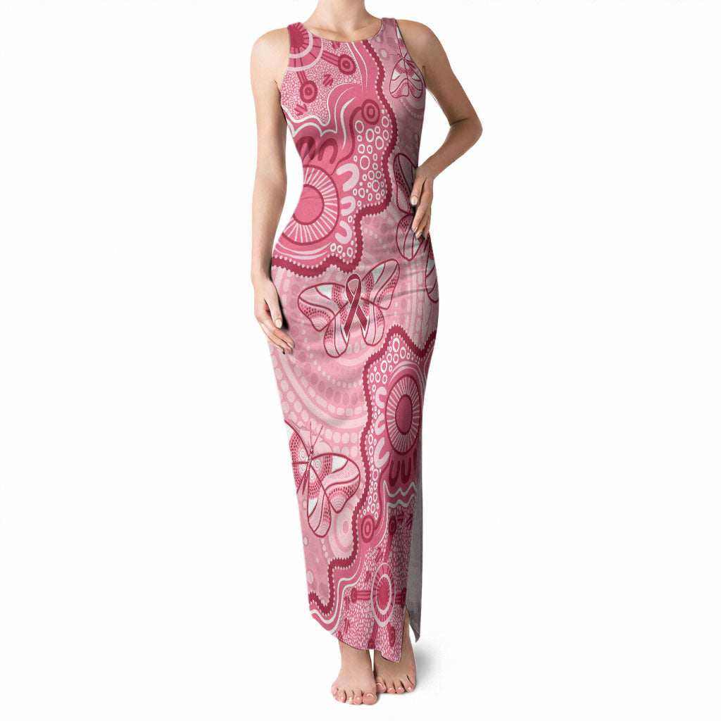 Australia Indigenous Mother's Day Tank Maxi Dress Breast Cancer Survivor
