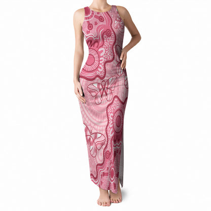 Australia Indigenous Mother's Day Tank Maxi Dress Breast Cancer Survivor