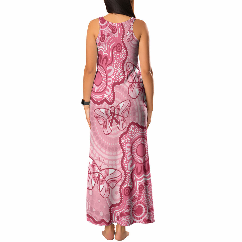 Australia Indigenous Mother's Day Tank Maxi Dress Breast Cancer Survivor