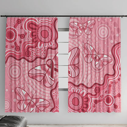 Australia Indigenous Mother's Day Window Curtain Breast Cancer Survivor