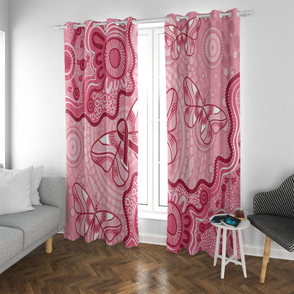 Australia Indigenous Mother's Day Window Curtain Breast Cancer Survivor