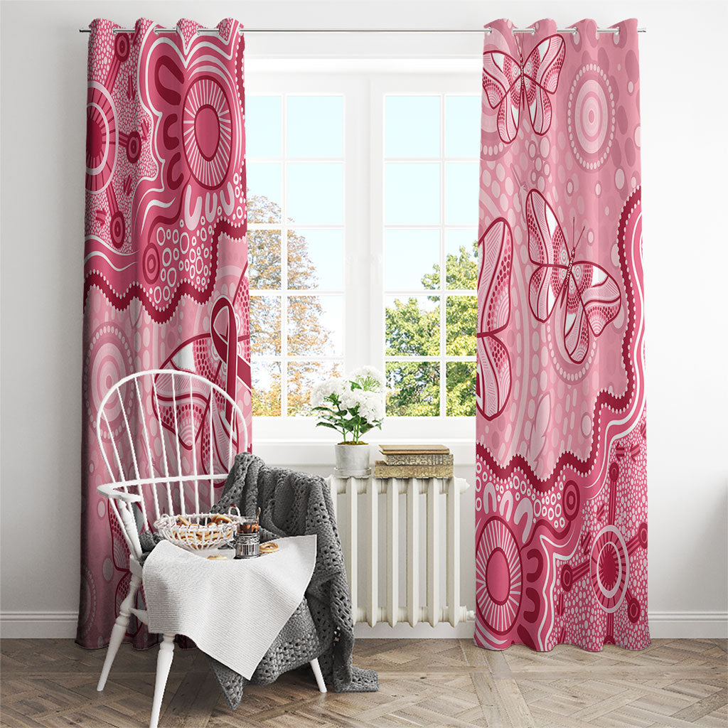 Australia Indigenous Mother's Day Window Curtain Breast Cancer Survivor