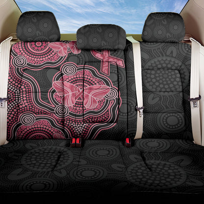 Australia Indigenous Mother's Day Back Car Seat Cover Aboriginal Breast Cancer Ribbon