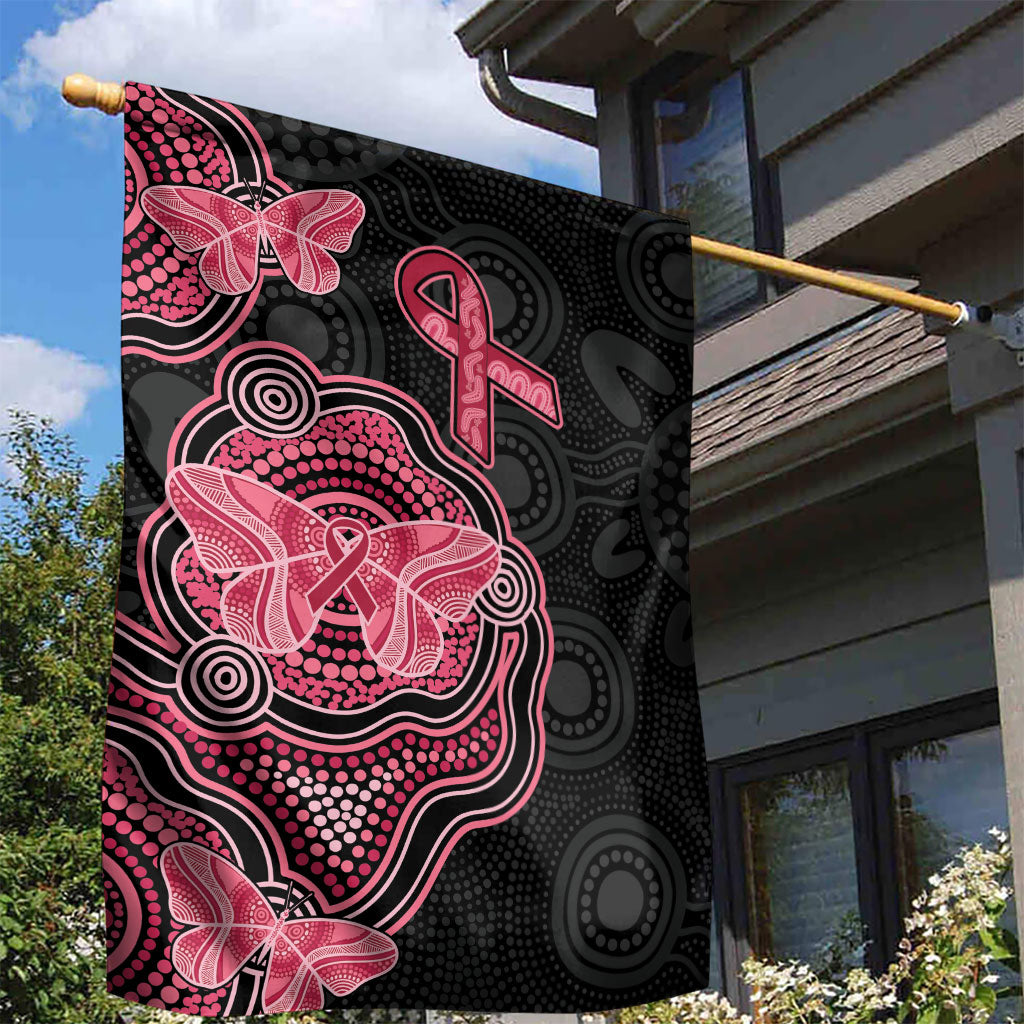 Australia Indigenous Mother's Day Garden Flag Aboriginal Breast Cancer Ribbon