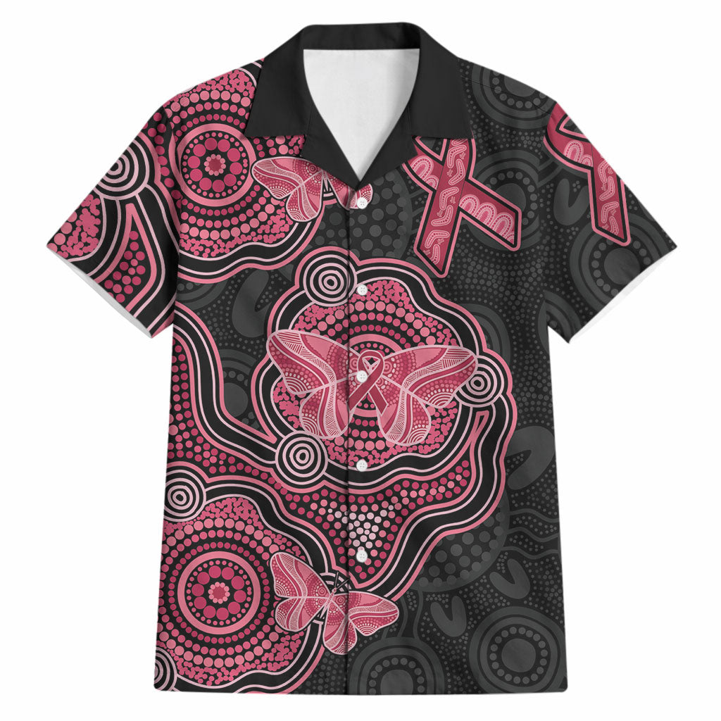 Australia Indigenous Mother's Day Hawaiian Shirt Aboriginal Breast Cancer Ribbon