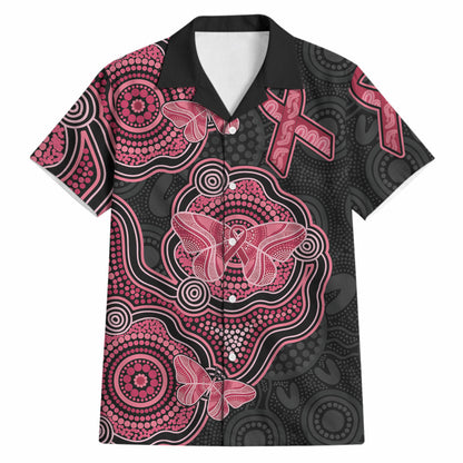 Australia Indigenous Mother's Day Hawaiian Shirt Aboriginal Breast Cancer Ribbon