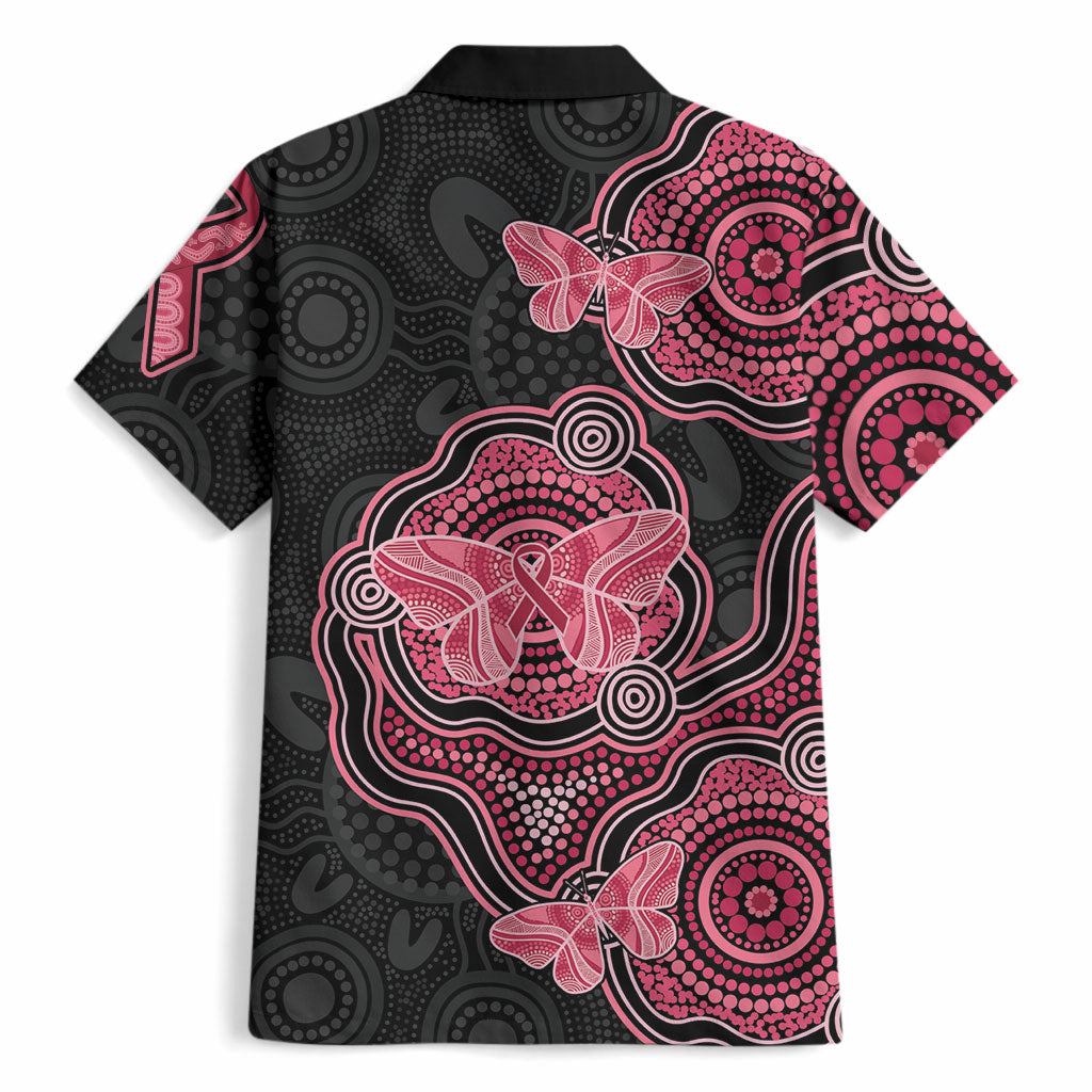 Australia Indigenous Mother's Day Hawaiian Shirt Aboriginal Breast Cancer Ribbon
