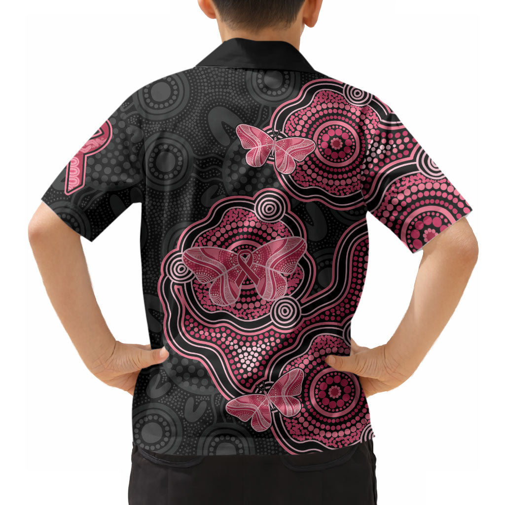Australia Indigenous Mother's Day Hawaiian Shirt Aboriginal Breast Cancer Ribbon