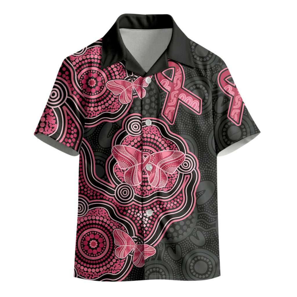 Australia Indigenous Mother's Day Kid Hawaiian Shirt Aboriginal Breast Cancer Ribbon