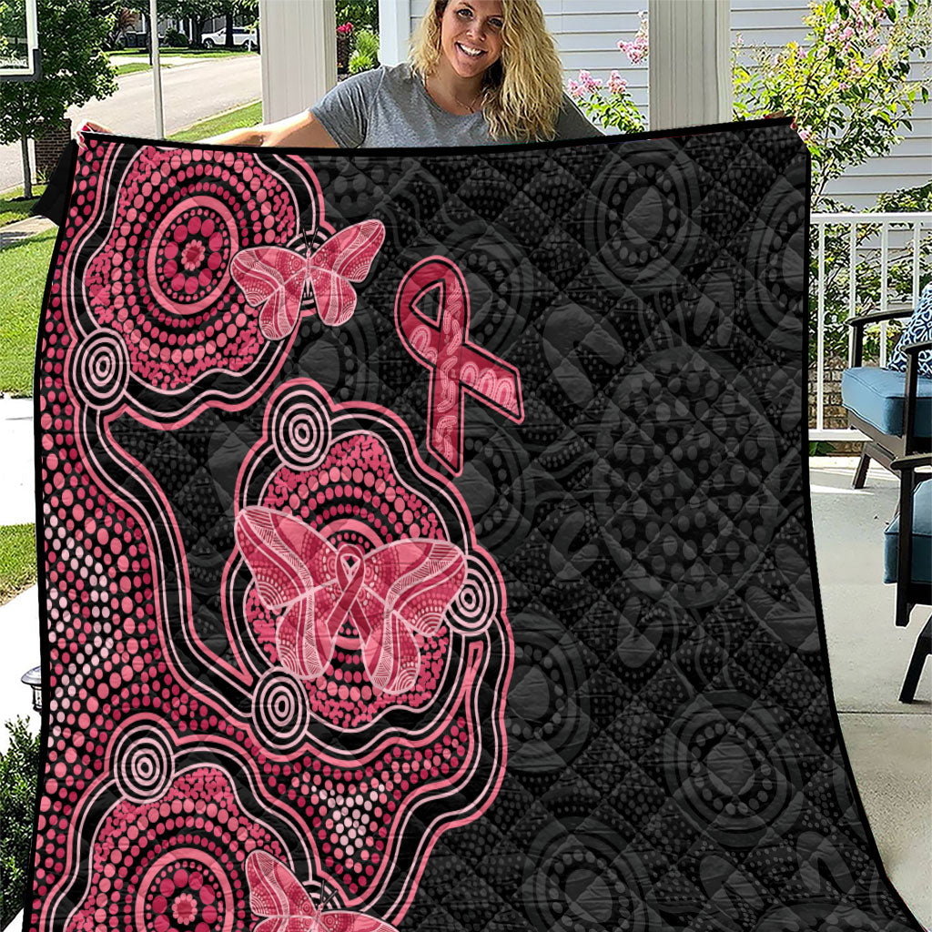 Australia Indigenous Mother's Day Quilt Aboriginal Breast Cancer Ribbon
