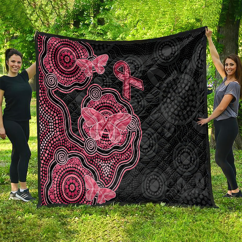 Australia Indigenous Mother's Day Quilt Aboriginal Breast Cancer Ribbon