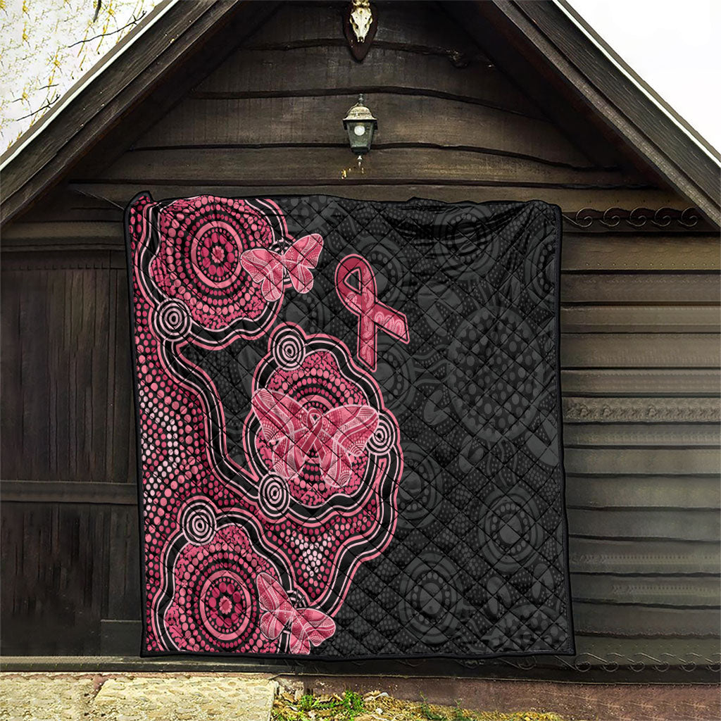 Australia Indigenous Mother's Day Quilt Aboriginal Breast Cancer Ribbon