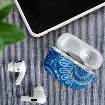 Australia Indigenous AirPods Case Blue Ribbon Prostate Cancer Month
