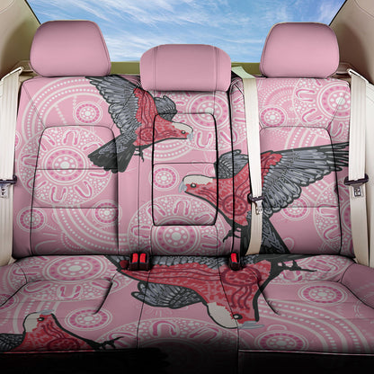 Pink Galah Aussie Aboriginal Back Car Seat Cover Soaring High