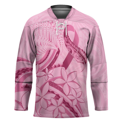 Aotearoa Maori Hockey Jersey Pink Fern Ribbons