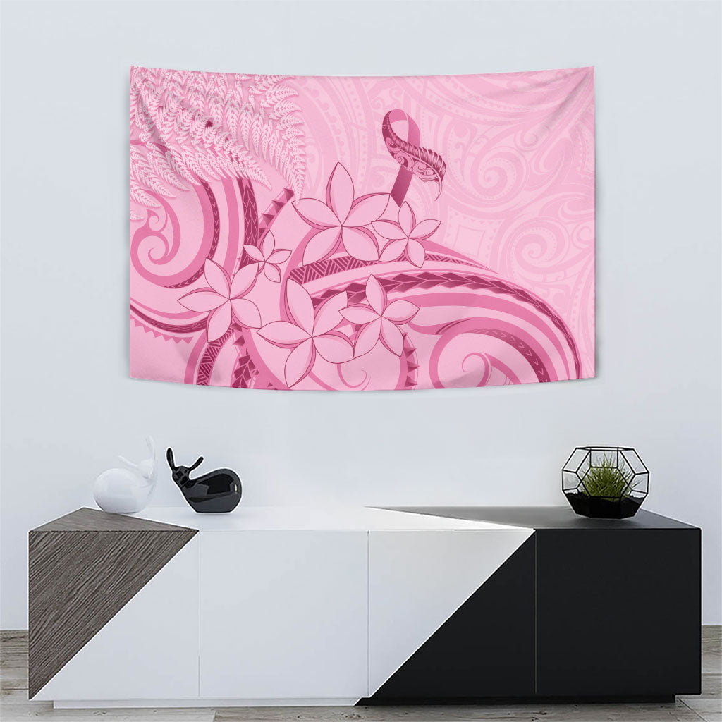 Aotearoa Maori Tapestry Pink Fern Ribbons