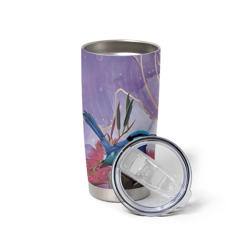 Australia Splendid Fairy Wren on Eucalyptus Tumbler Cup Epilepsy Prevention