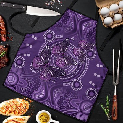 Australia Epilepsy Support Purple Butterfly Strength Apron