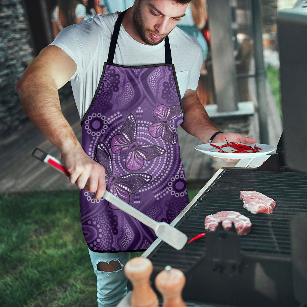 Australia Epilepsy Support Purple Butterfly Strength Apron