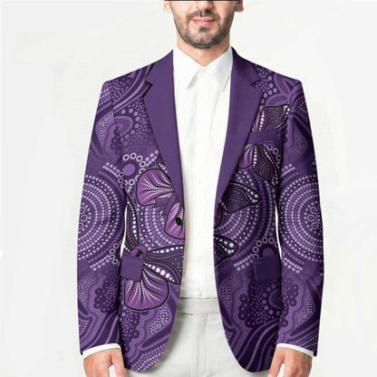 Australia Epilepsy Support Purple Butterfly Strength Blazer