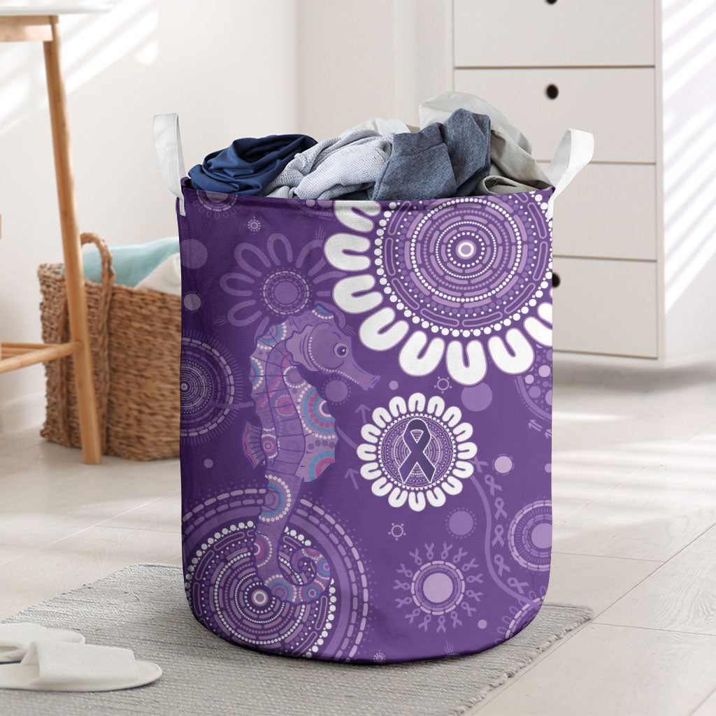 Sea Horse Australia Epilepsy Support Laundry Basket
