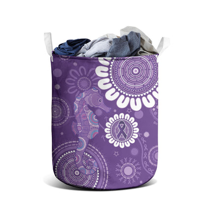 Sea Horse Australia Epilepsy Support Laundry Basket