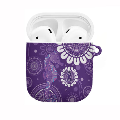 Sea Horse Australia Epilepsy Support AirPods Case