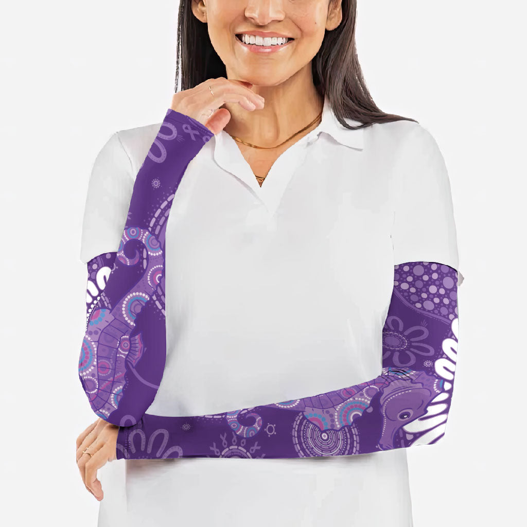 Sea Horse Australia Epilepsy Support Arm Sleeves