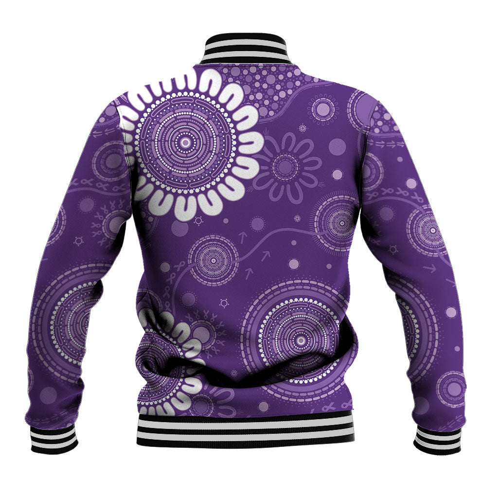 Sea Horse Australia Epilepsy Support Baseball Jacket