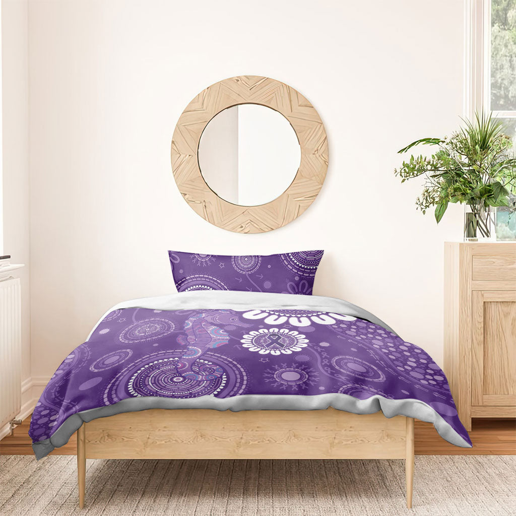 Sea Horse Australia Epilepsy Support Bedding Set