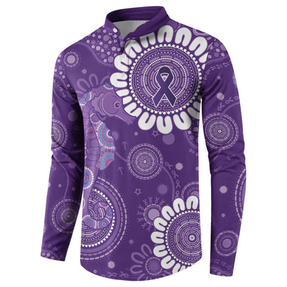 Sea Horse Australia Epilepsy Support Button Sweatshirt