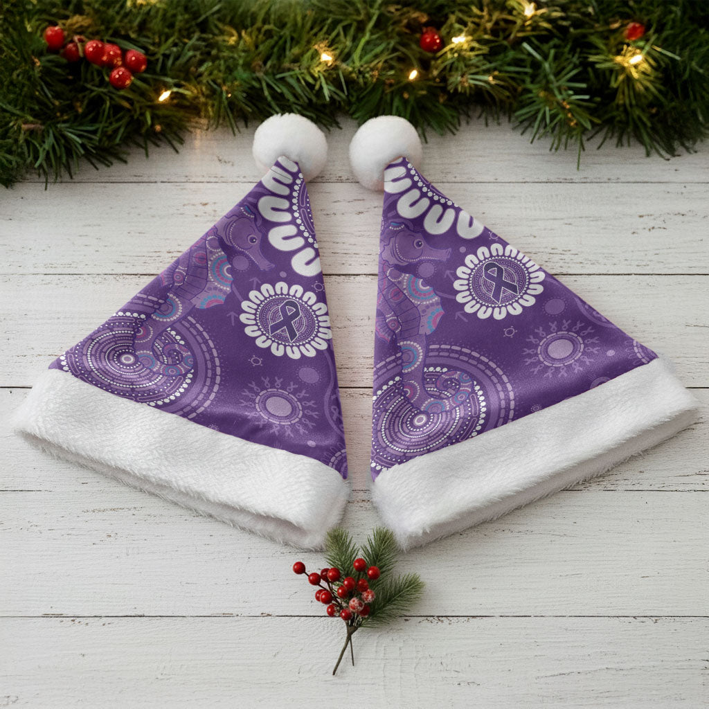 Sea Horse Australia Epilepsy Support Christmas Santa Hat