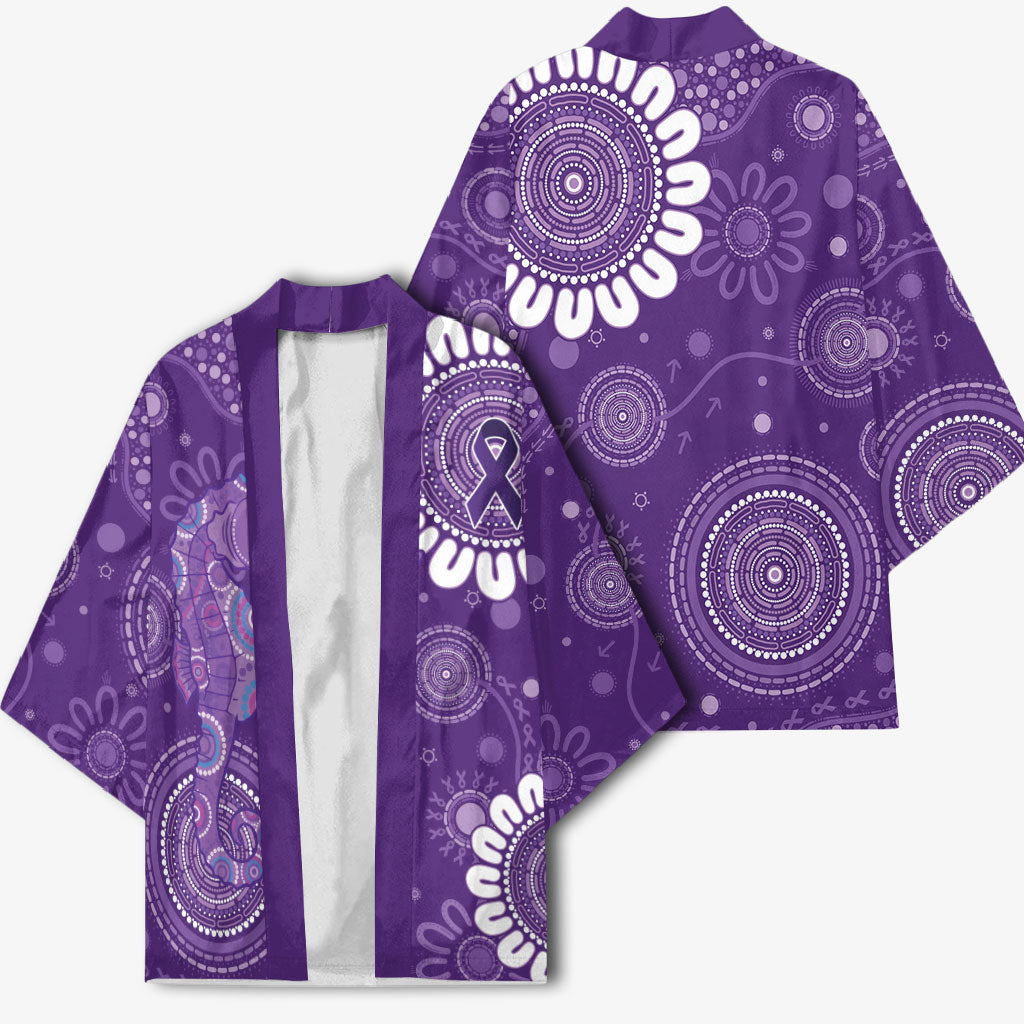 Sea Horse Australia Epilepsy Support Kimono