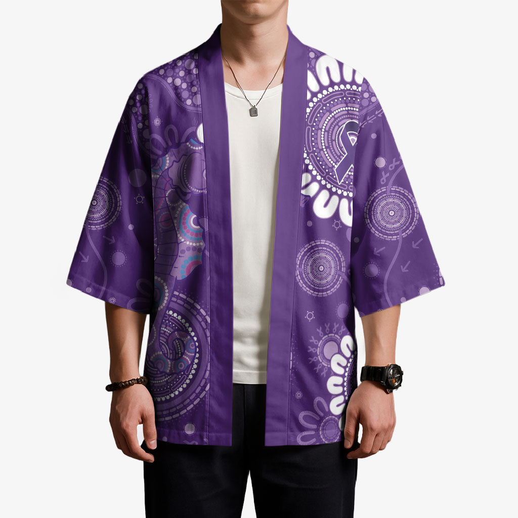 Sea Horse Australia Epilepsy Support Kimono