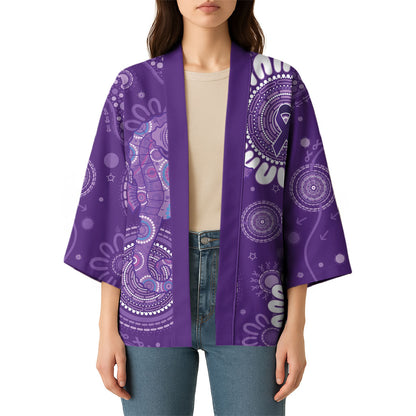 Sea Horse Australia Epilepsy Support Kimono