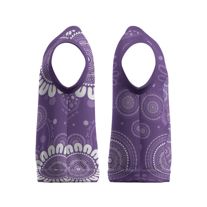 Sea Horse Australia Epilepsy Support Christmas Knitted V-Neck Vest