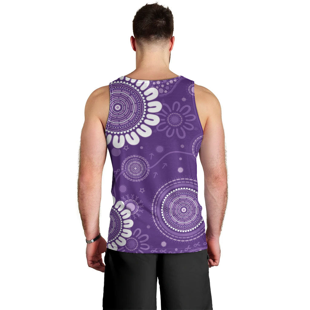 Sea Horse Australia Epilepsy Support Men Tank Top