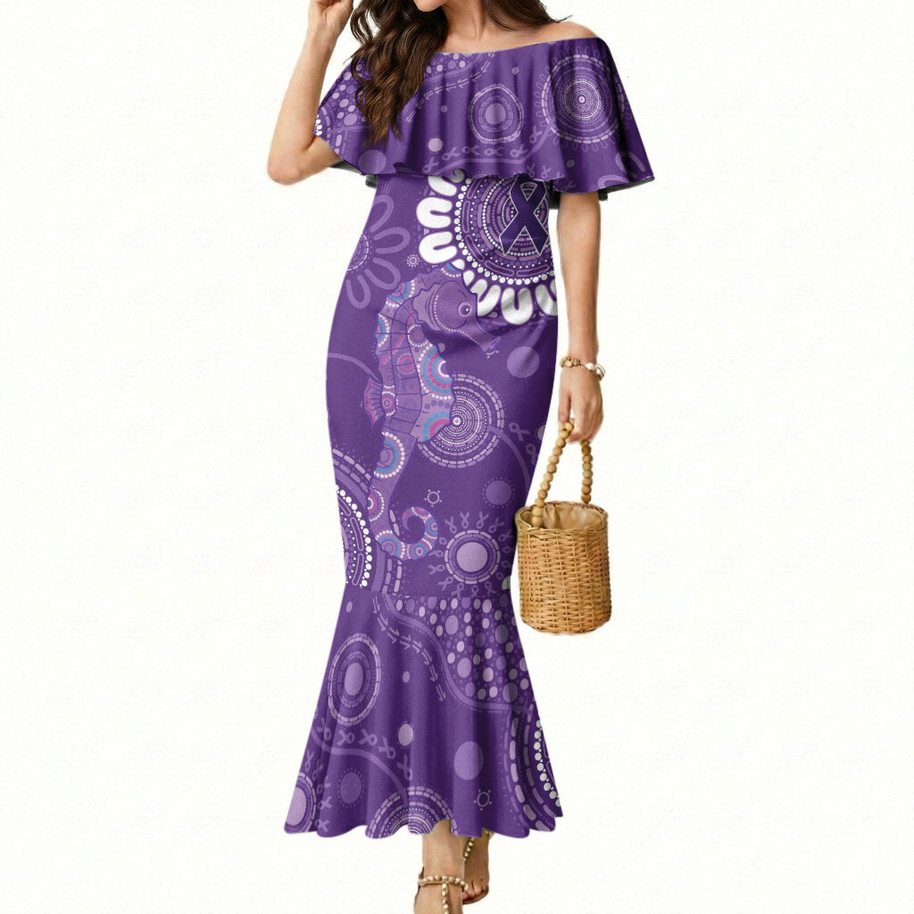 Sea Horse Australia Epilepsy Support Mermaid Dress