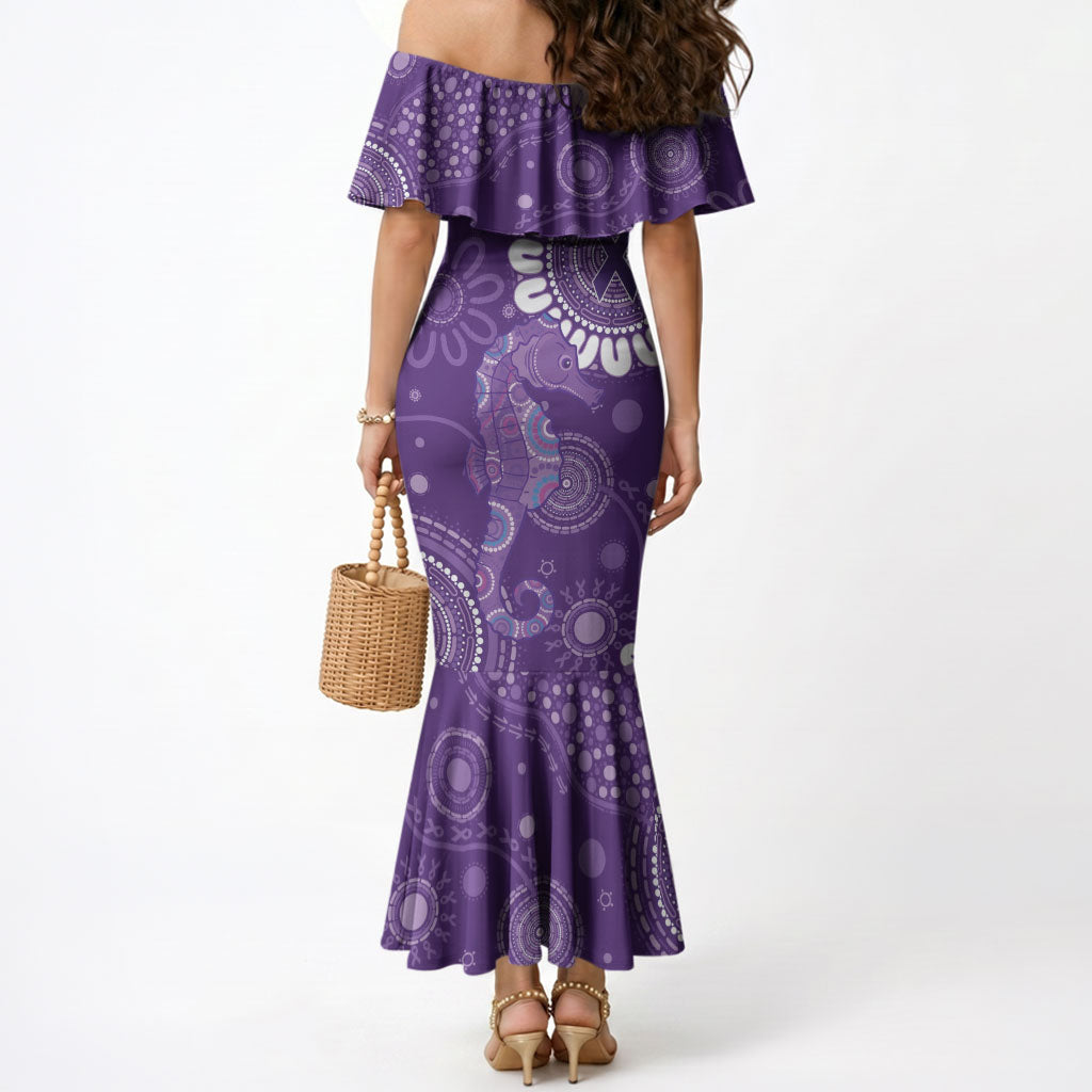 Sea Horse Australia Epilepsy Support Mermaid Dress