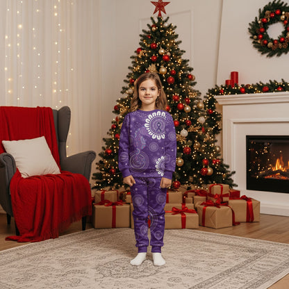 Sea Horse Australia Epilepsy Support Christmas Pajama Set