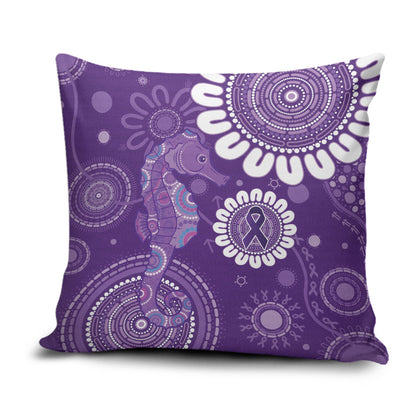 Sea Horse Australia Epilepsy Support Pillow Cover