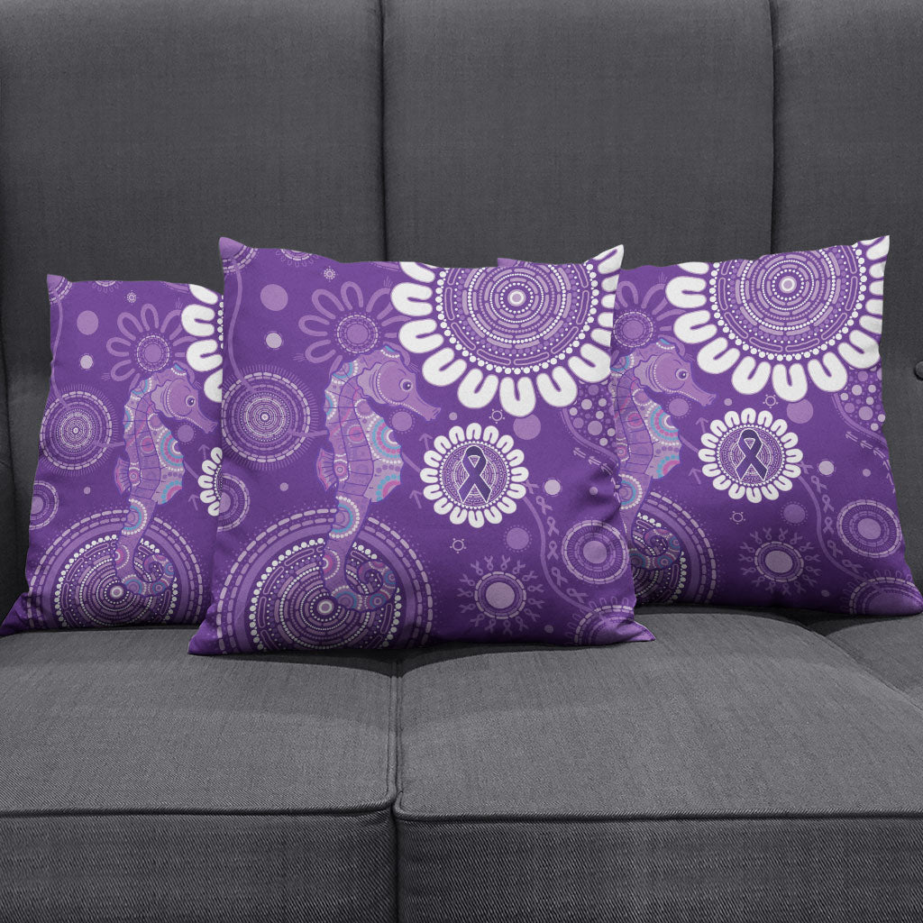 Sea Horse Australia Epilepsy Support Pillow Cover