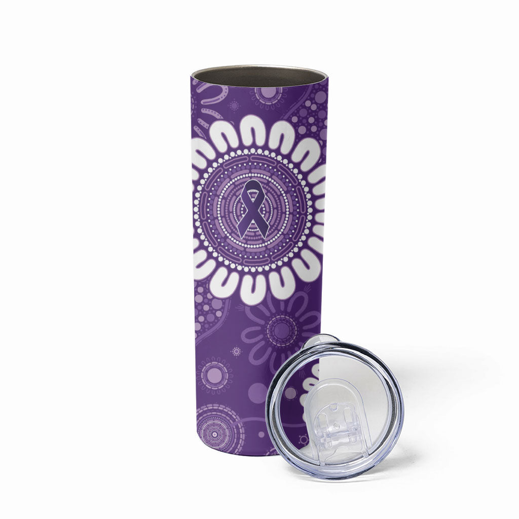Sea Horse Australia Epilepsy Support Skinny Tumbler