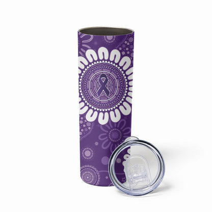 Sea Horse Australia Epilepsy Support Skinny Tumbler