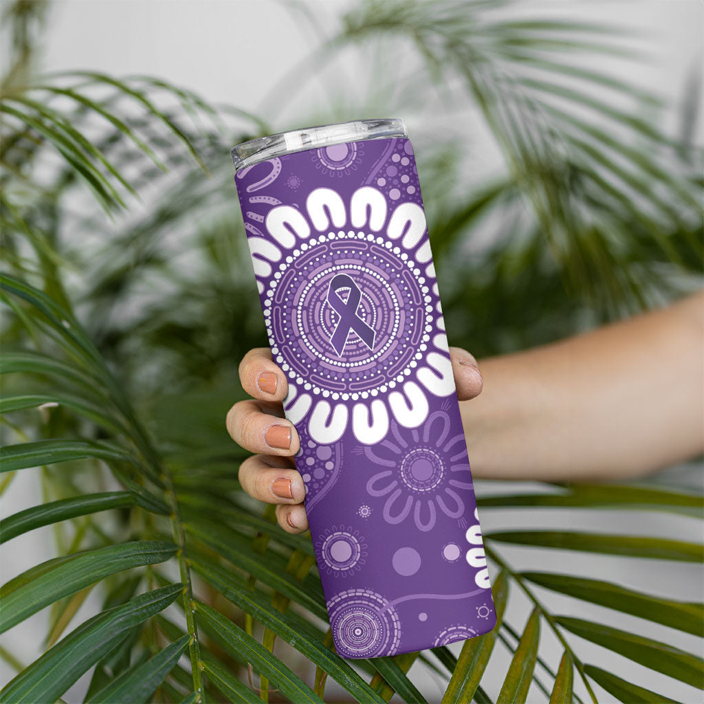 Sea Horse Australia Epilepsy Support Skinny Tumbler