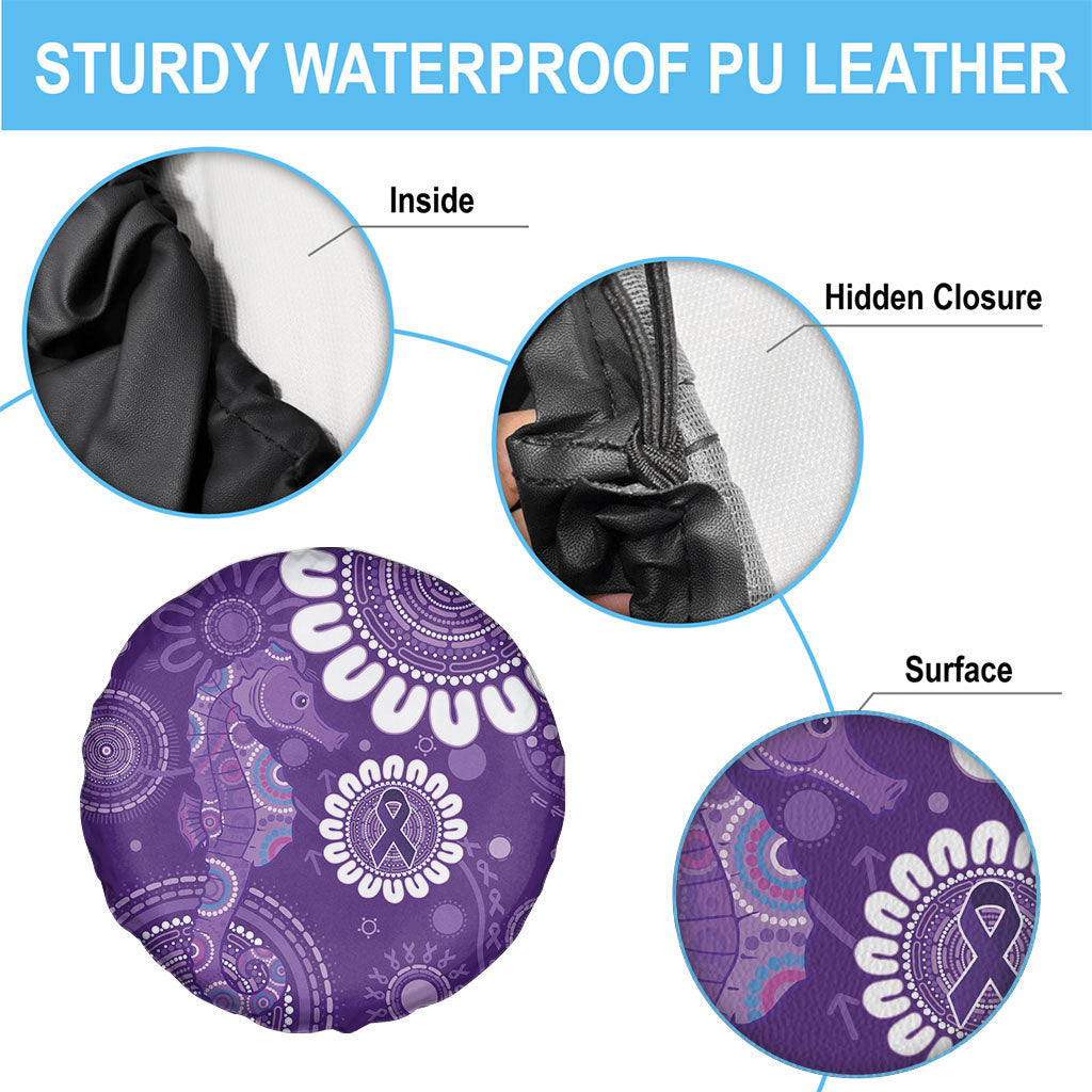 Sea Horse Australia Epilepsy Support Spare Tire Cover