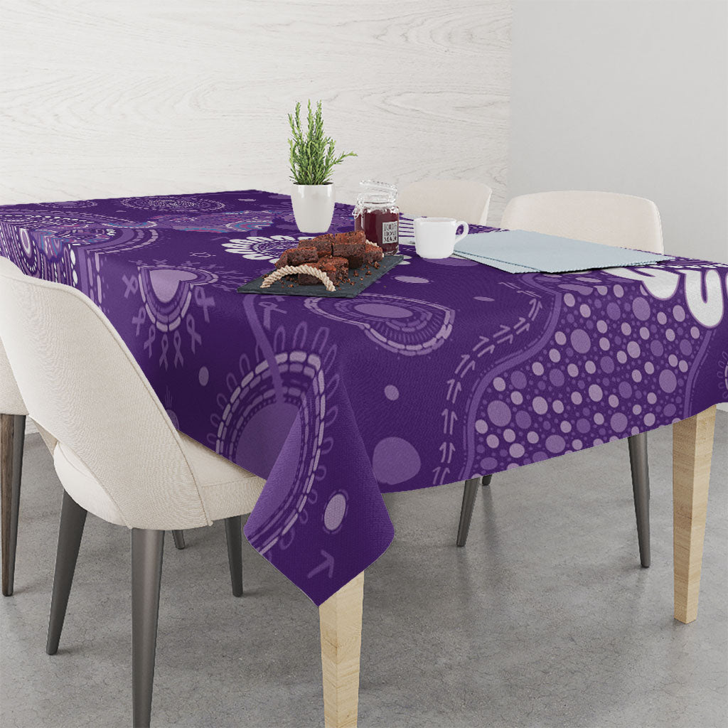 Sea Horse Australia Epilepsy Support Tablecloth