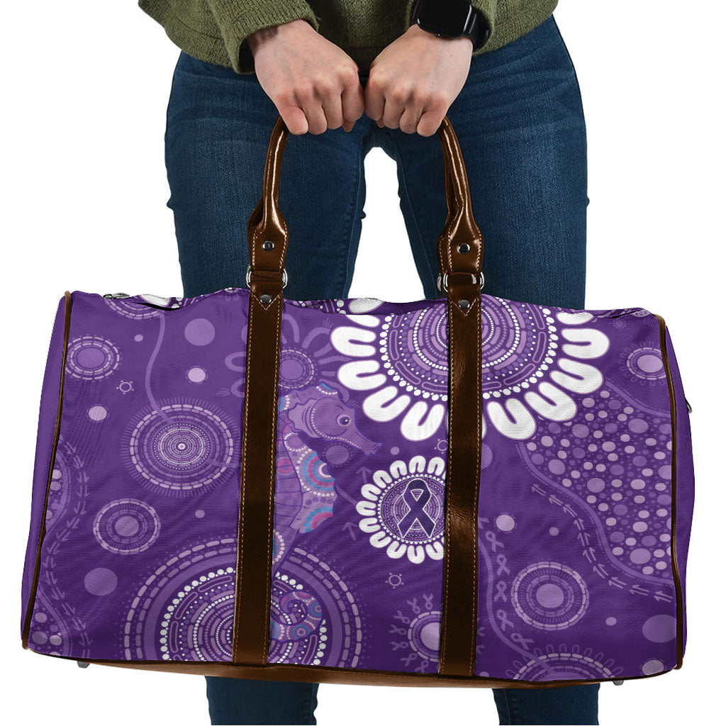 Sea Horse Australia Epilepsy Support Travel Bag